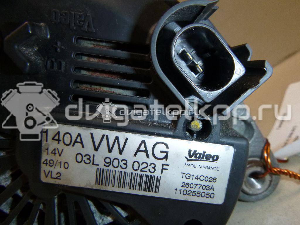 Фото Генератор  03L903023F для Skoda Roomster 5J / Octaviaii 1Z3 / Yeti 5L / Fabia / Octavia {forloop.counter}}