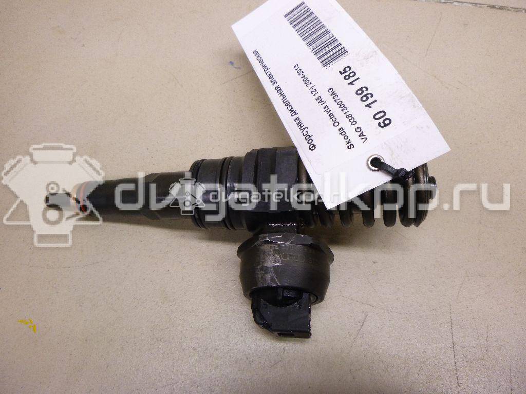 Фото Форсунка дизельная электрическая для двигателя BXE для Skoda Octavia / Octaviaii 1Z3 / Superb 105 л.с 8V 1.9 л Дизельное топливо 038130073AG {forloop.counter}}