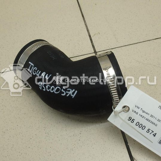 Фото Патрубок интеркулера для двигателя CDAB для Skoda Octavia / Yeti 5L / Octaviaii 1Z3 / Superb 152 л.с 16V 1.8 л бензин 1K0145838AG