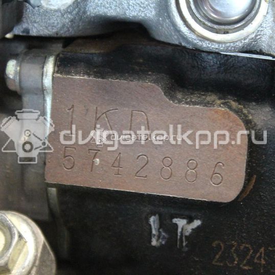 Фото Контрактный (б/у) двигатель 1KD-FTV для Toyota Dyna / Land Cruiser / Hiace / Hilux / Fortuner N5 , N6 102-204 л.с 16V 3.0 л Дизельное топливо 2210030160