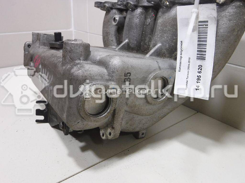 Фото Коллектор впускной для двигателя G4GC для Hyundai (Beijing) / Hyundai / Kia 137-141 л.с 16V 2.0 л бензин 2831023900 {forloop.counter}}