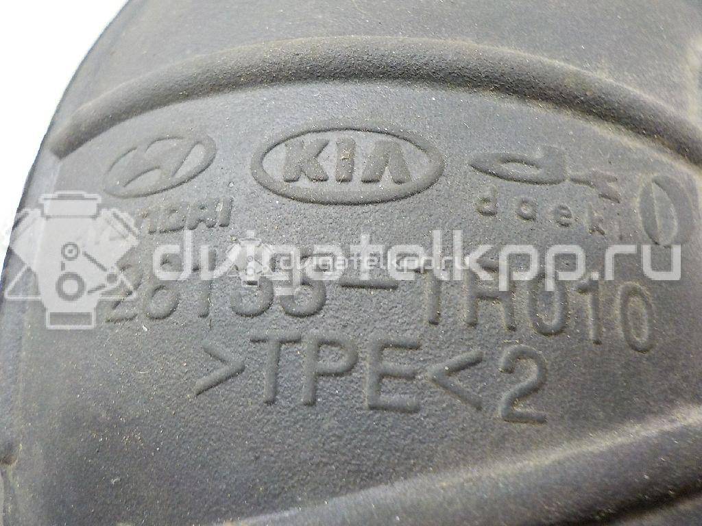 Фото Патрубок воздушного фильтра для двигателя G4FA для Kia (Dyk) / Hyundai / Kia 100-109 л.с 16V 1.4 л бензин 281381R010 {forloop.counter}}