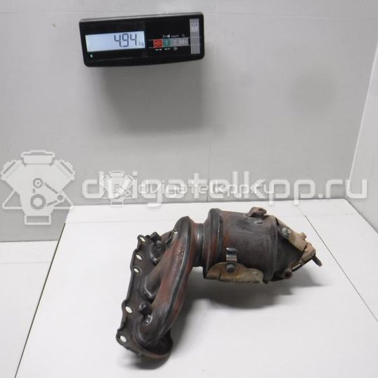 Фото Коллектор выпускной для двигателя G6DF для Ford / Hyundai / Kia 133 л.с 16V 2.0 л Дизельное топливо