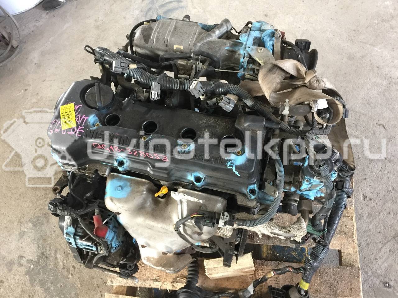 Фото Контрактный (б/у) двигатель QG18DE для Nissan Expert / Pulsar / Sentra / Sunny / Bluebird 106-128 л.с 16V 1.8 л бензин {forloop.counter}}