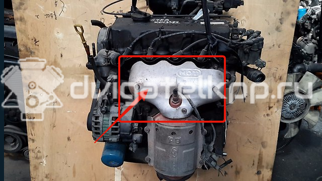 Фото Контрактный (б/у) двигатель G4EB для Hyundai Accent 90 л.с 12V 1.5 л бензин {forloop.counter}}