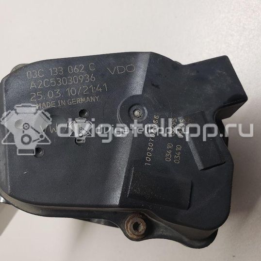 Фото Заслонка дроссельная электрическая  03c133062s для Seat Ibiza / Cordoba / Leon / Toledo / Altea