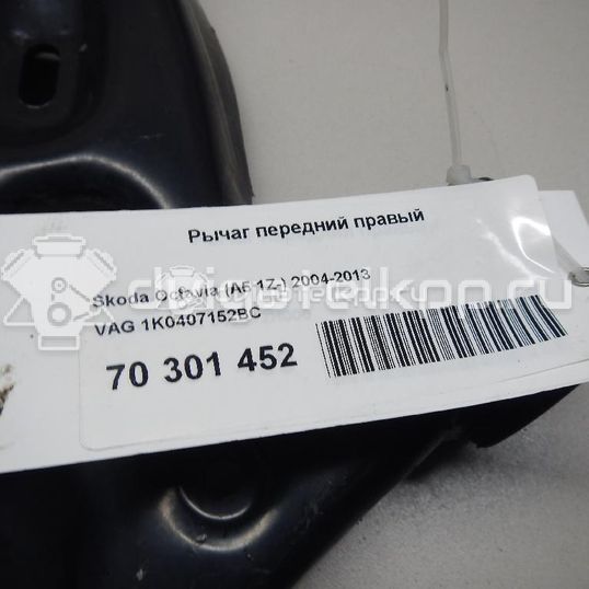 Фото Рычаг передний правый  1K0407152BC для Seat Ibiza / Cordoba / Leon / Toledo / Alhambra