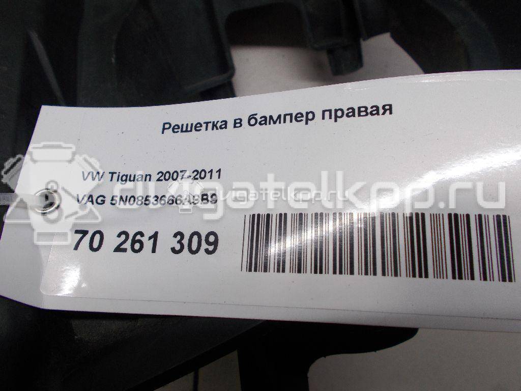 Фото Решетка в бампер правая  5N0853666A9B9 для Volkswagen Tiguan {forloop.counter}}