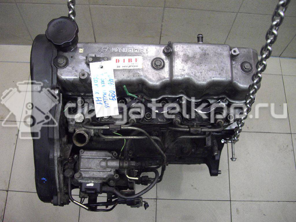 Фото Контрактный (б/у) двигатель D4BF для Hyundai H100 / H-1 / Galloper 73-88 л.с 8V 2.5 л Дизельное топливо 2110142P00 {forloop.counter}}