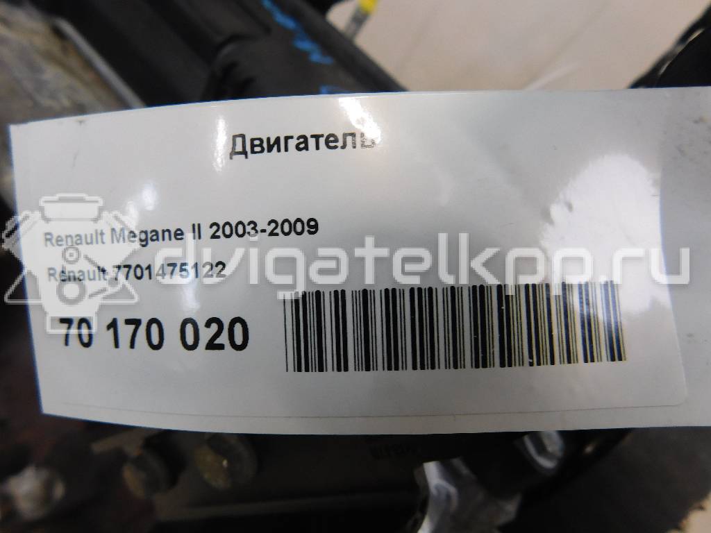 Фото Контрактный (б/у) двигатель K9K 728 для Renault Grand / Megane 101-106 л.с 8V 1.5 л Дизельное топливо 7701475122 {forloop.counter}}