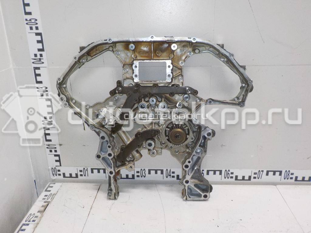 Фото Крышка двигателя передняя для двигателя VQ37VHR для Infiniti / Mitsubishi / Nissan 320-355 л.с 24V 3.7 л бензин 13500EY02B {forloop.counter}}