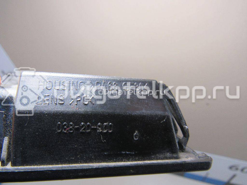 Фото Фонарь подсветки номера  6340F0 для Peugeot 308 / 207 / 307 / 3008 {forloop.counter}}