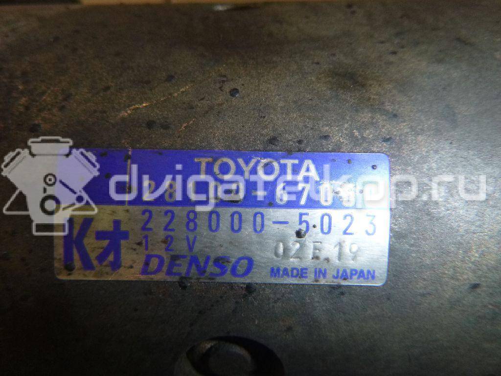 Фото Стартер  2810067050 для Toyota Dyna / Land Cruiser / Hiace / 4 / Hilux {forloop.counter}}