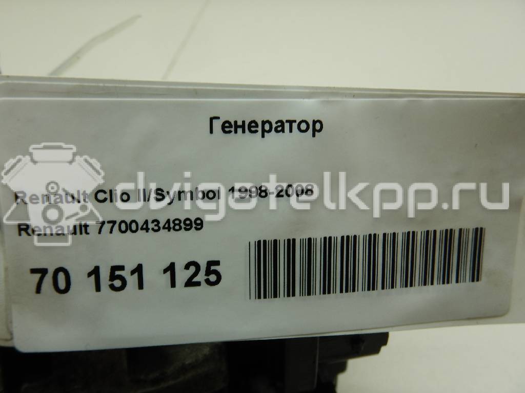 Фото Генератор  7700434899 для Renault Sandero Stepway / Thalia 2 / Modus Grand F Jp0 / Megane / Clio {forloop.counter}}