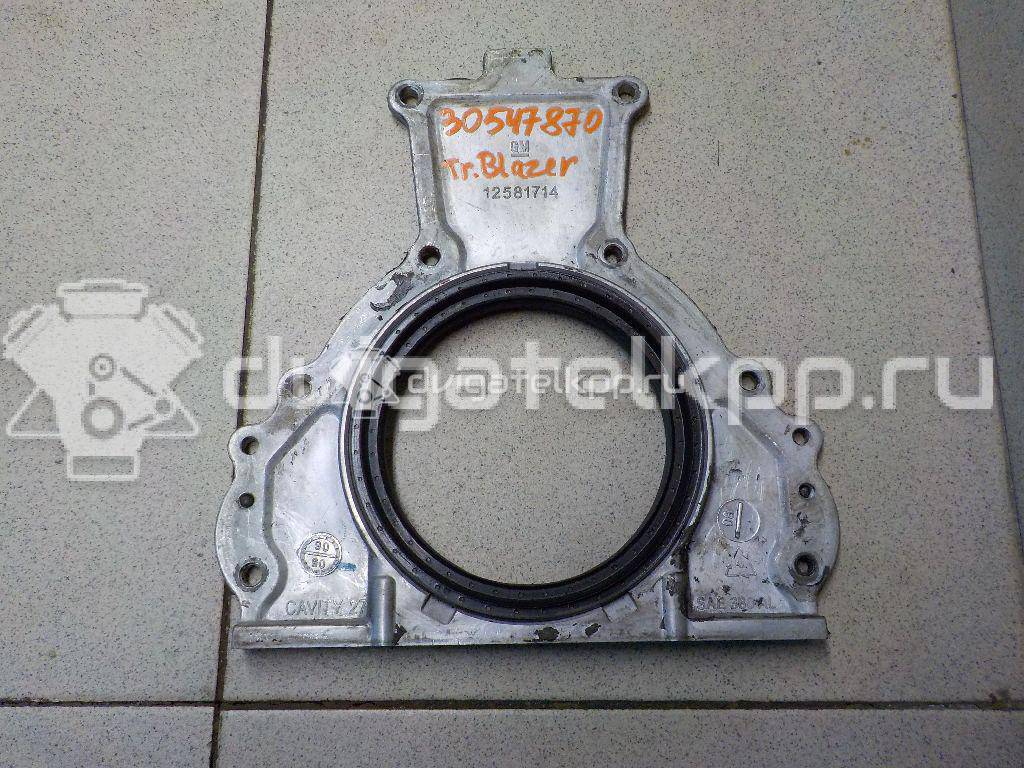 Фото Крышка коленвала задняя для двигателя LL8 (2.0L I-4) для Chevrolet Corsica / Cavalier / Beretta 1 37 / Corsica 1 69 91-92 л.с 8V 2.0 л бензин 12581714 {forloop.counter}}