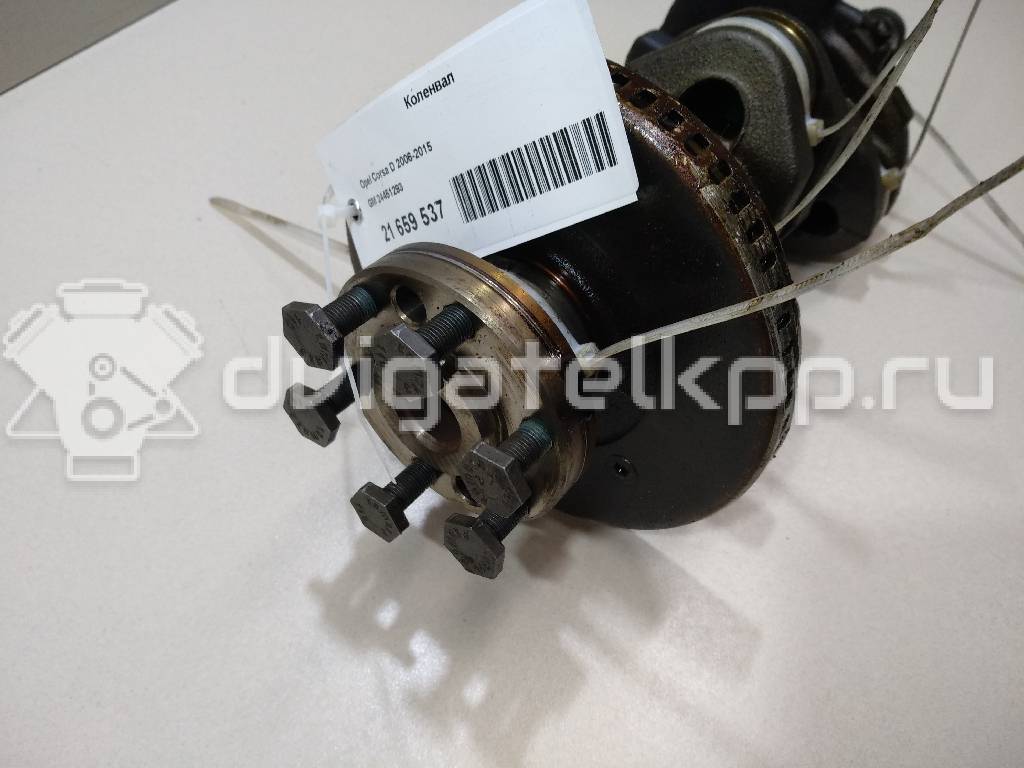 Фото Коленвал для двигателя Z 10 XEP для Opel / Suzuki / Vauxhall 60 л.с 12V 1.0 л бензин 24451293 {forloop.counter}}