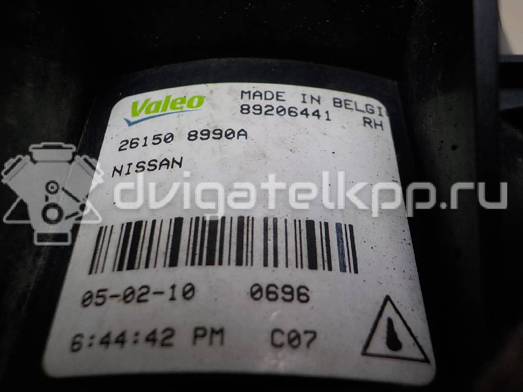 Фото Фара противотуманная правая  261508990A для Nissan X-Trail / Primera / Almera / Micra / Qashqai {forloop.counter}}