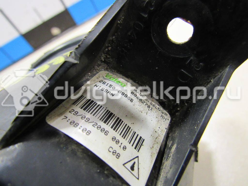 Фото Фара противотуманная правая  261508990A для Nissan X-Trail / Primera / Almera / Micra / Qashqai {forloop.counter}}