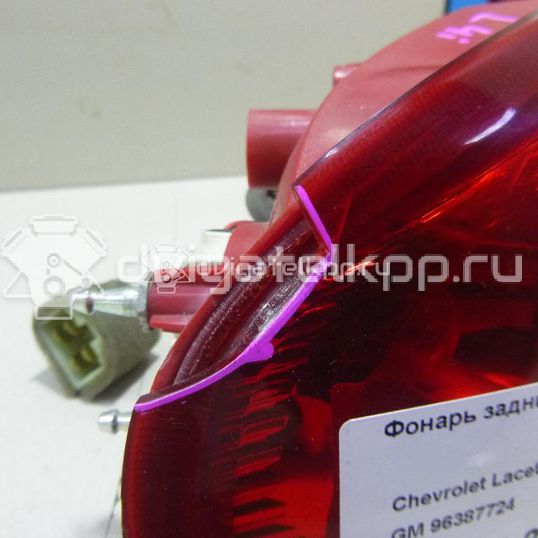 Фото Фонарь задний наружный левый  96387724 для Chevrolet Nubira / Lacetti / Optra