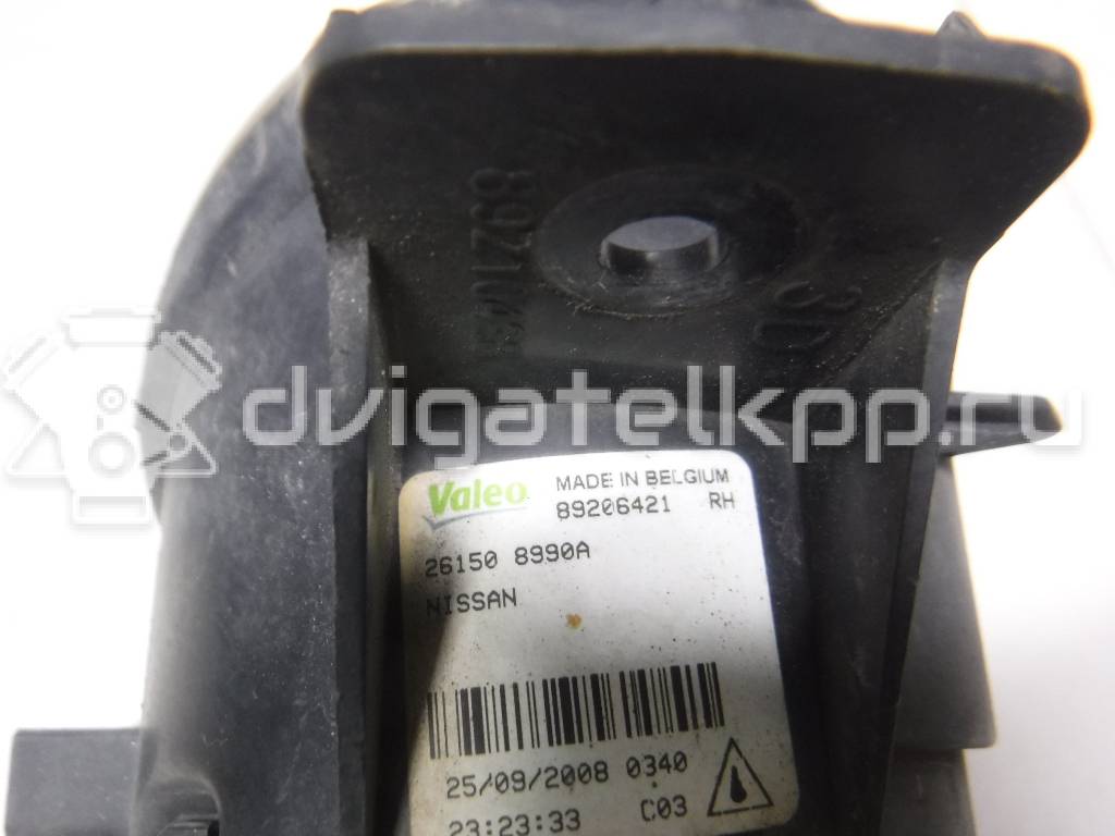 Фото Фара противотуманная правая  261508990A для Nissan X-Trail / Primera / Almera / Micra / Qashqai {forloop.counter}}