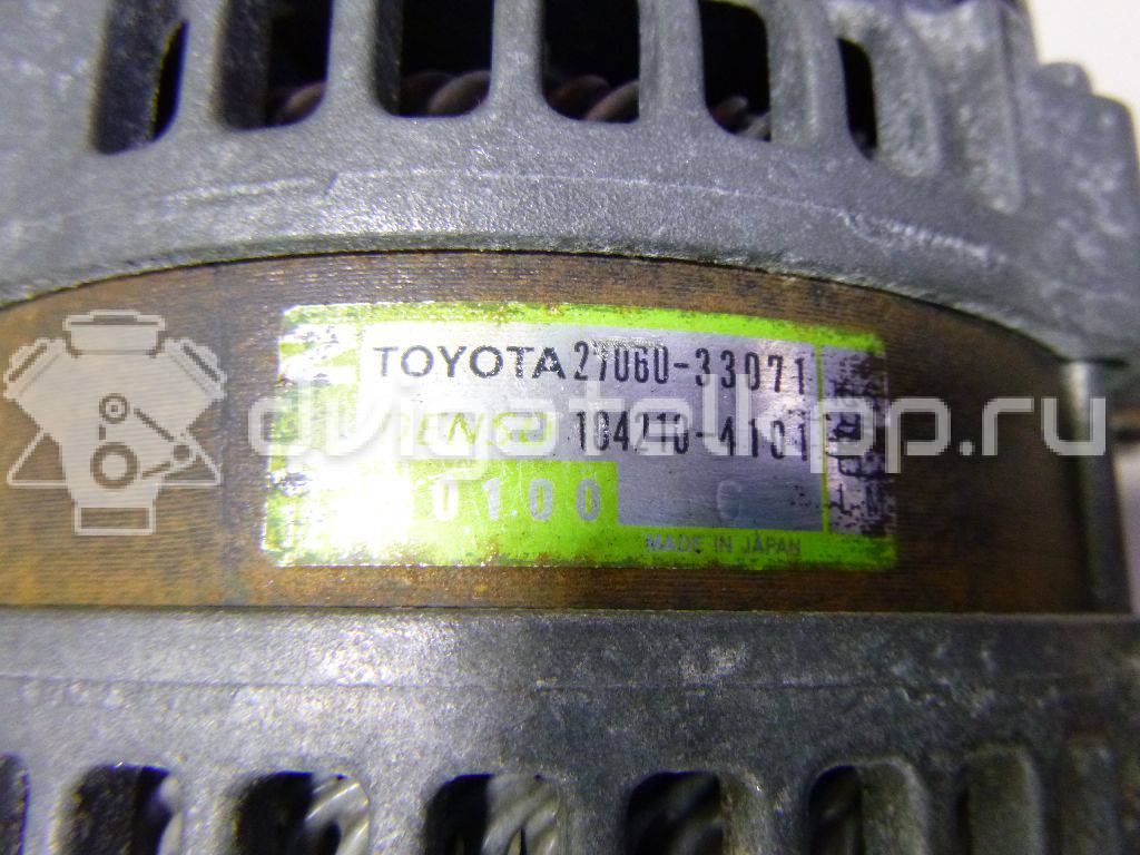 Фото Генератор  2706033071 для Toyota Iq J1 / Land Cruiser / Yaris / Auris / Corolla {forloop.counter}}