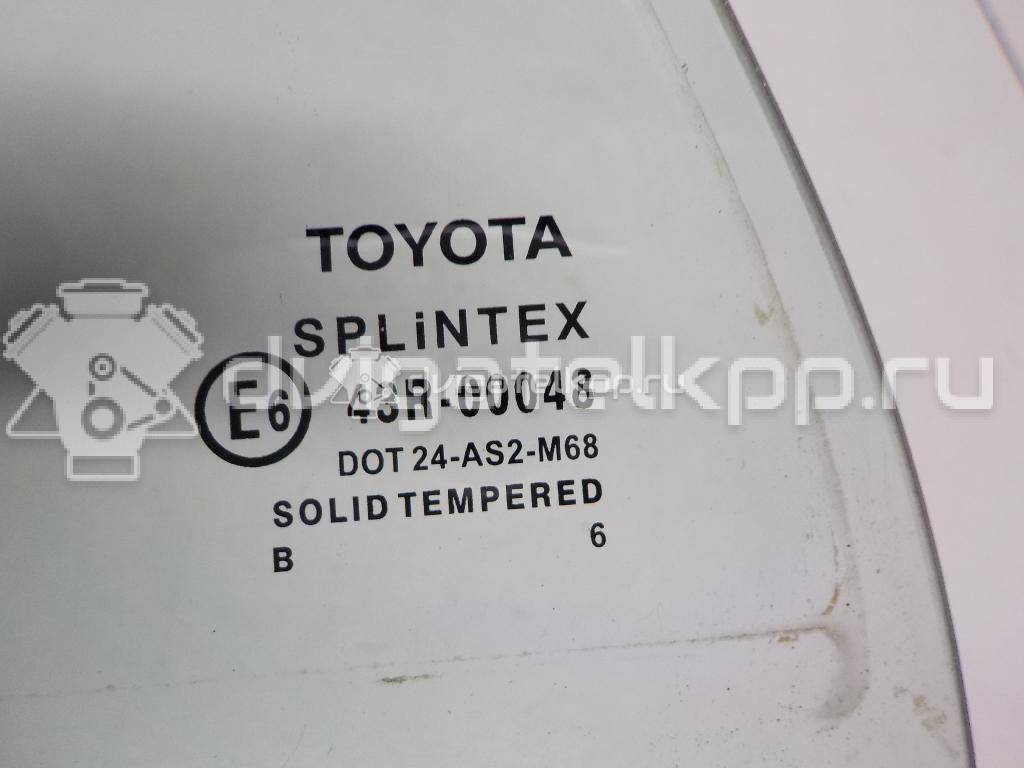 Фото Стекло двери задней левой (форточка)  6812402070 для Toyota Corolla {forloop.counter}}