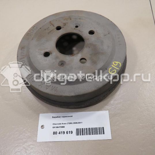 Фото Барабан тормозной  96470999 для Chevrolet Kalos / Spark / Aveo