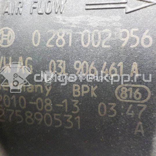 Фото Расходомер воздуха (массметр)  03L906461A для Seat Ibiza / Leon / Toledo / Alhambra / Altea