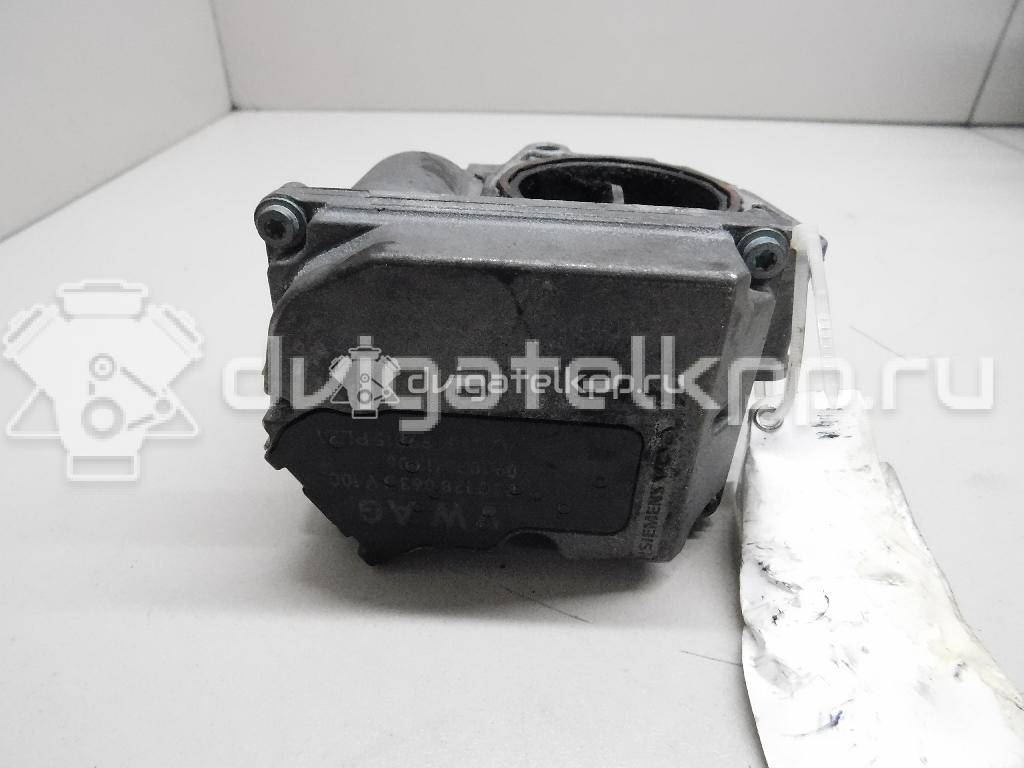 Фото Заслонка дроссельная электрическая  03G128063J для Skoda Roomster 5J / Octaviaii 1Z3 / Yeti 5L / Fabia / Octavia {forloop.counter}}