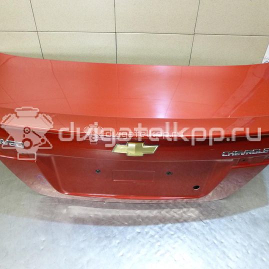 Фото Крышка багажника  96476698 для Chevrolet Aveo