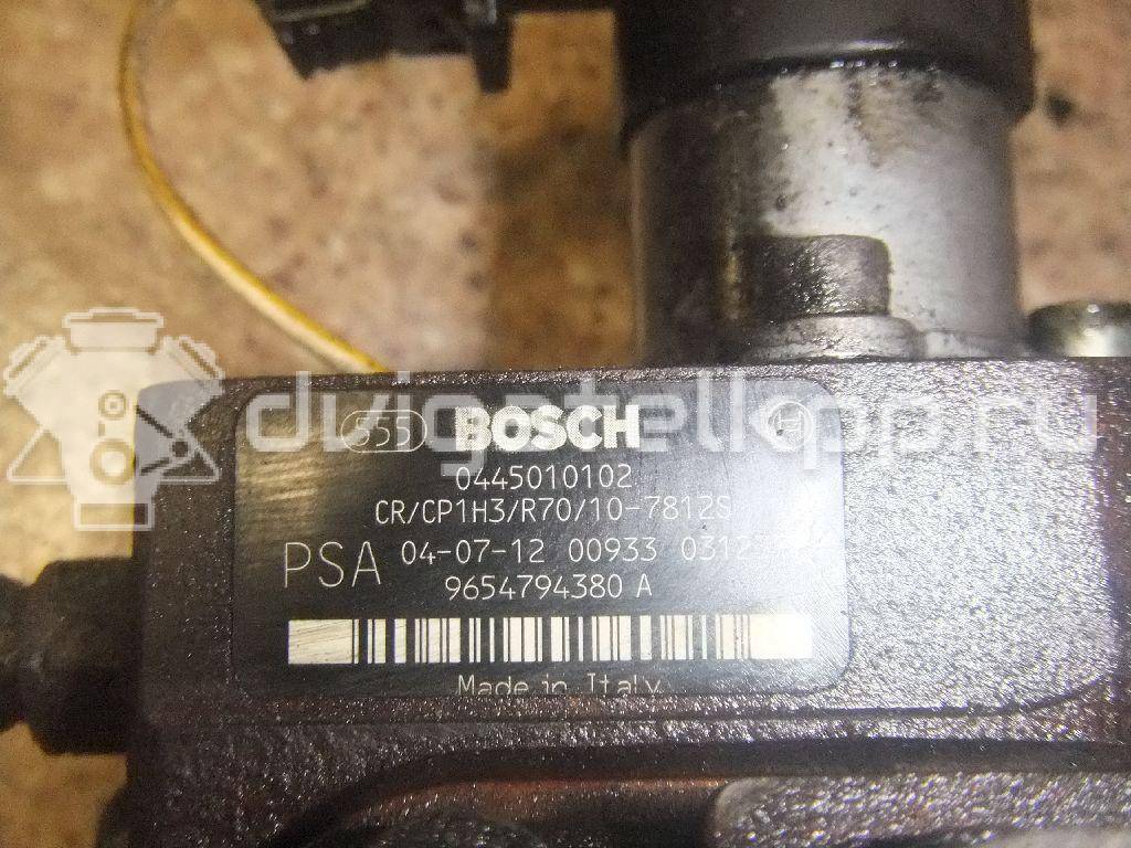 Фото ТНВД для двигателя 9HV (DV6TED4) для Peugeot 308 / 207 / 307 / Partner 90 л.с 16V 1.6 л Дизельное топливо 0445010102 {forloop.counter}}