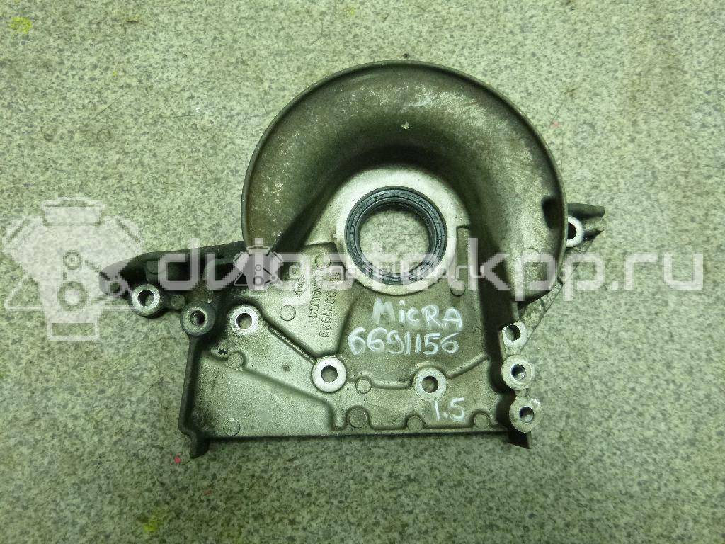 Фото Крышка коленвала передняя  8200391938 для nissan Micra (K12E) {forloop.counter}}