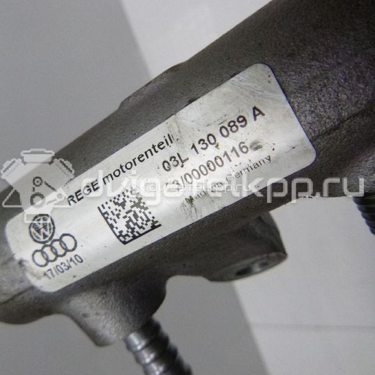 Фото Рейка топливная (рампа)  03l130089a для audi A4 [B8]