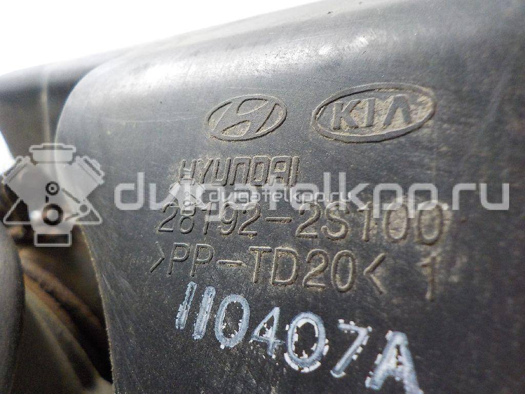 Фото Патрубок воздушного фильтра для двигателя G4KD для Hyundai / Kia 150-178 л.с 16V 2.0 л бензин 281302S100 {forloop.counter}}