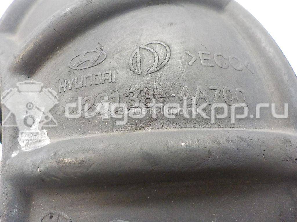 Фото Патрубок воздушного фильтра для двигателя D4CB для Hyundai / Kia 110-175 л.с 16V 2.5 л Дизельное топливо 281384A700 {forloop.counter}}