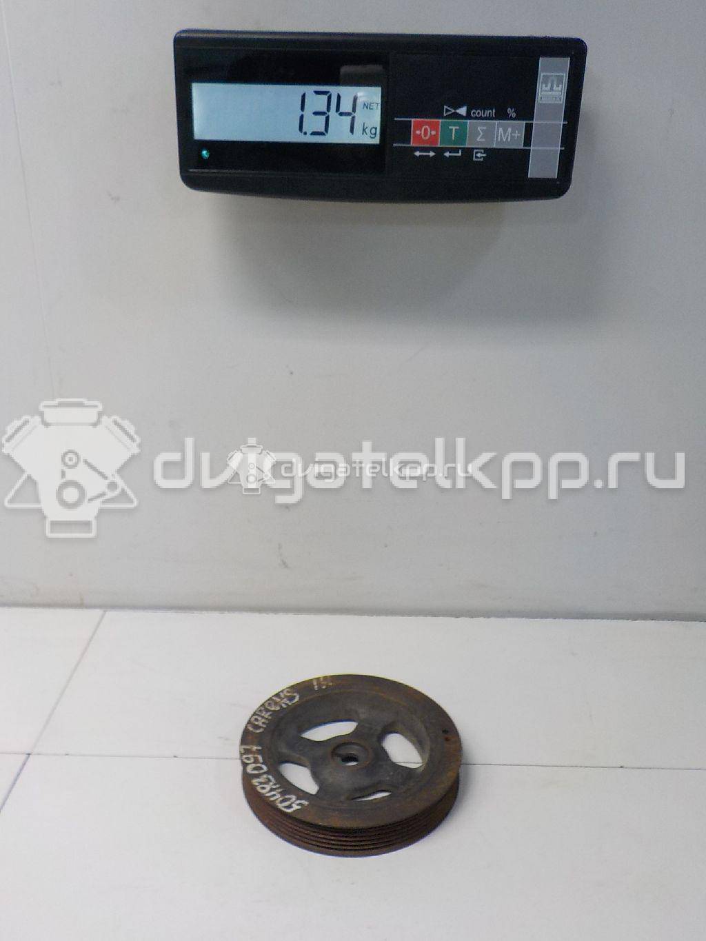 Фото Шкив коленвала для двигателя G4FC для Hyundai / Kia 105-132 л.с 16V 1.6 л бензин {forloop.counter}}