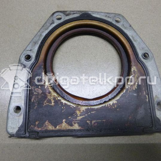 Фото Крышка коленвала задняя для двигателя FE (16V) для Mazda / Kia 140-148 л.с 16V 2.0 л Супер-бензин (95) неэтилированный 1784775