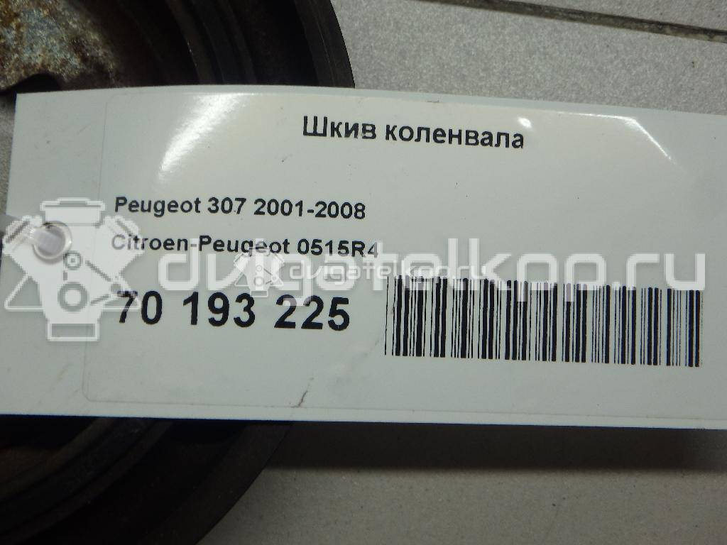 Фото Шкив коленвала для двигателя NFX (TU5JP4) для Citroen C3 / C4 / Saxo S0, S1 109-120 л.с 16V 1.6 л Бензин/спирт 0515R4 {forloop.counter}}