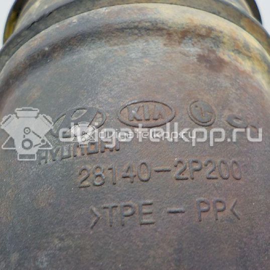 Фото Патрубок воздушного фильтра для двигателя G4KE для Hyundai / Kia 173-180 л.с 16V 2.4 л бензин 281402P200