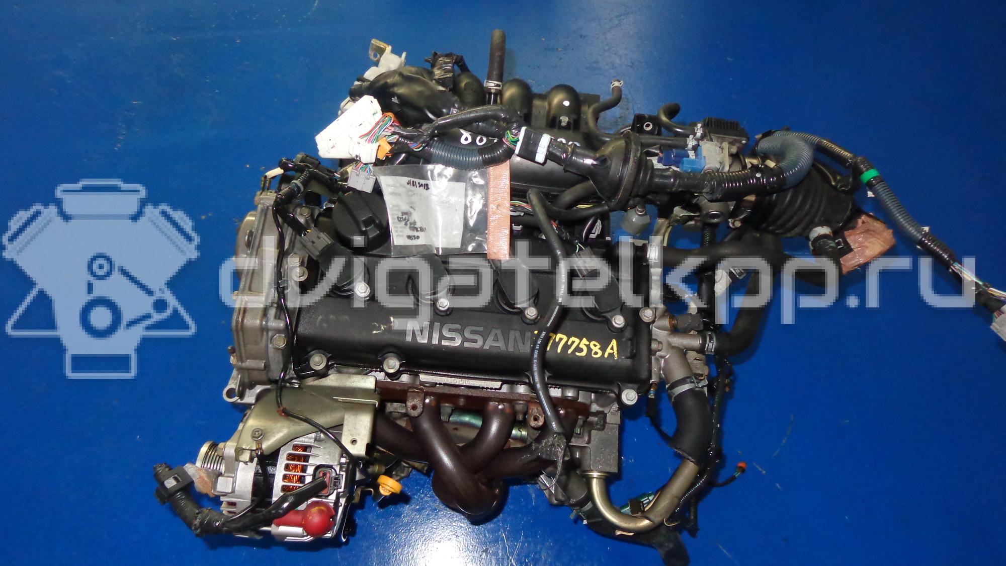 Фото Контрактный (б/у) двигатель QR20DE для Nissan Primera / X-Trail / Teana / Avenir 131-150 л.с 16V 2.0 л бензин {forloop.counter}}