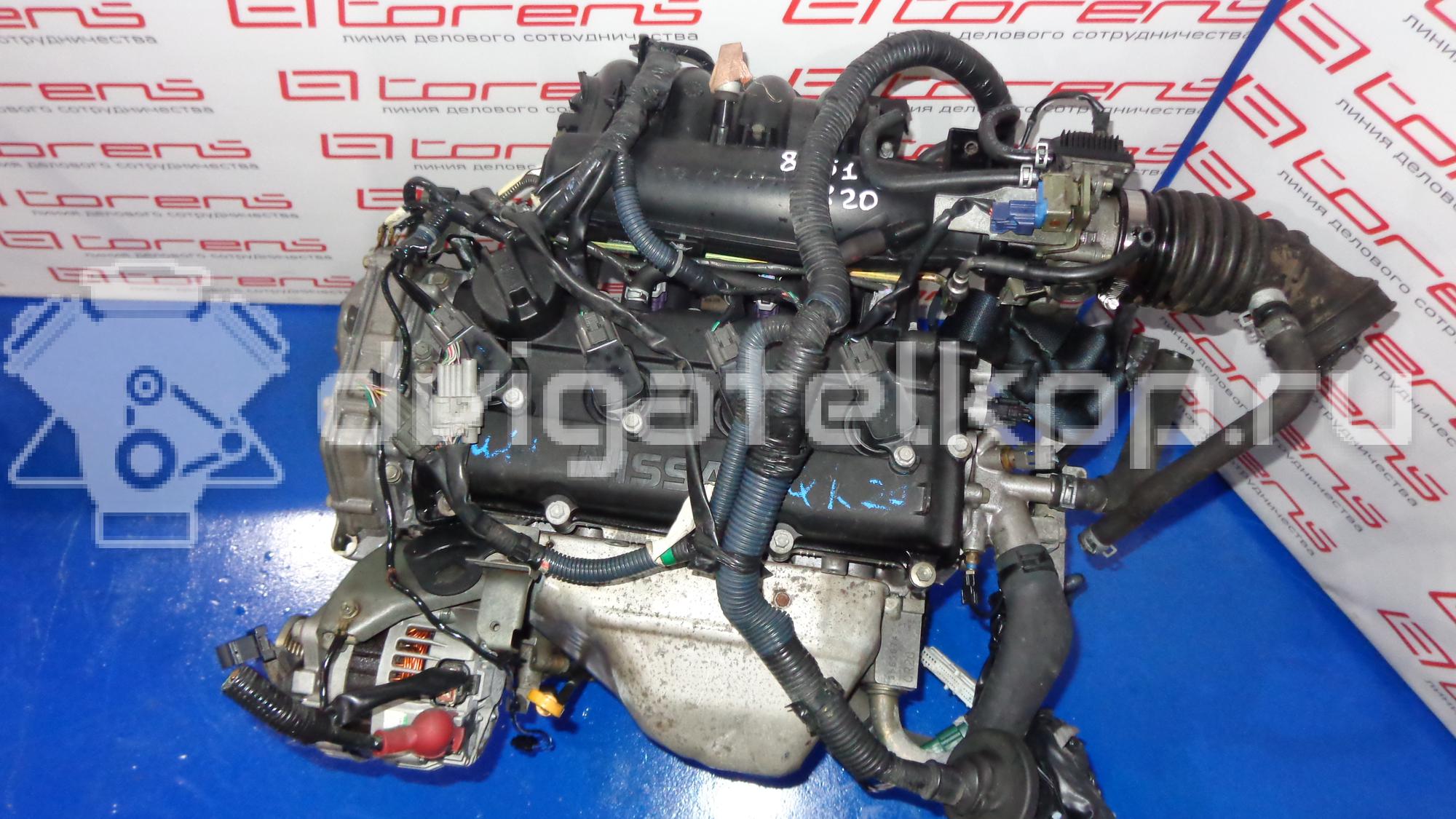 Фото Контрактный (б/у) двигатель QR20DE для Nissan Primera / X-Trail / Teana / Avenir 131-150 л.с 16V 2.0 л бензин {forloop.counter}}