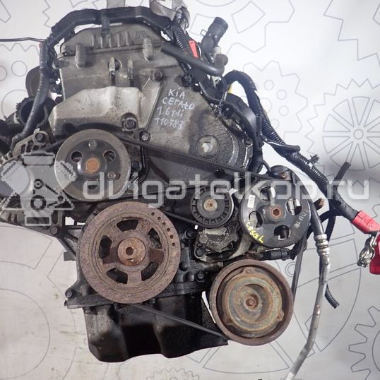 Фото Контрактный (б/у) двигатель D4FA для Kia Rio / Cerato 88-110 л.с 16V 1.5 л Дизельное топливо