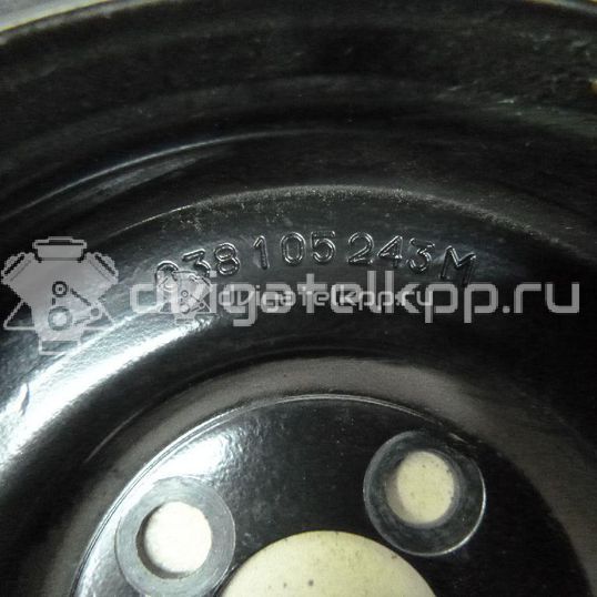 Фото Шкив коленвала для двигателя ASY для Volkswagen Polo / Spacefox Space Cross / Fox 5Z1, 5Z3 64 л.с 8V 1.9 л Дизельное топливо 038105243M