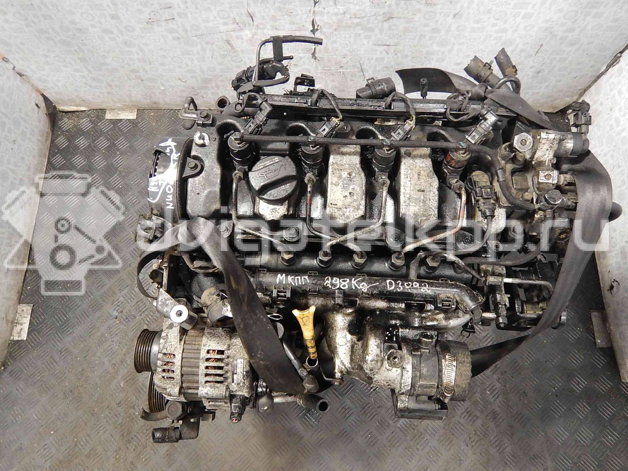 Фото Контрактный (б/у) двигатель D4EA для Hyundai Tucson / Highway Van / Trajet Fo / Elantra / Santa Fé 113-116 л.с 16V 2.0 л Дизельное топливо {forloop.counter}}