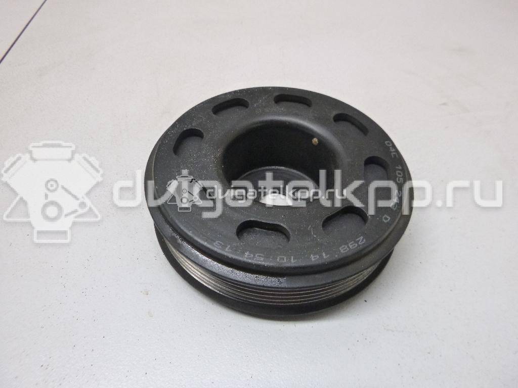 Фото Шкив коленвала для двигателя CWVA для Volkswagen / Skoda / Seat 110 л.с 16V 1.6 л бензин 04C105243D {forloop.counter}}