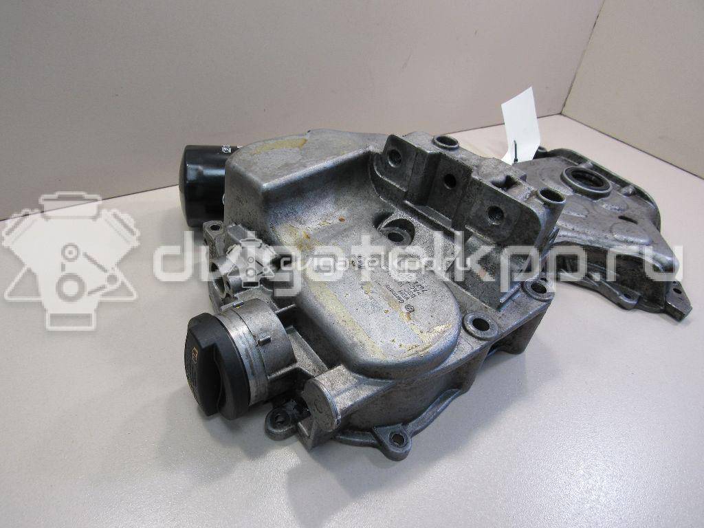 Фото Крышка двигателя передняя для двигателя CAVD для Volkswagen Jetta / Golf 160 л.с 16V 1.4 л бензин 03C109210CQ {forloop.counter}}