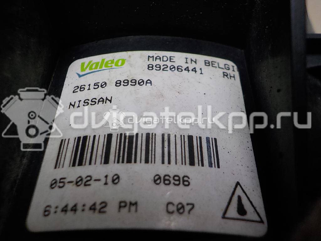 Фото Фара противотуманная левая  261508990A для Nissan X-Trail / Primera / Almera / Micra / Qashqai {forloop.counter}}