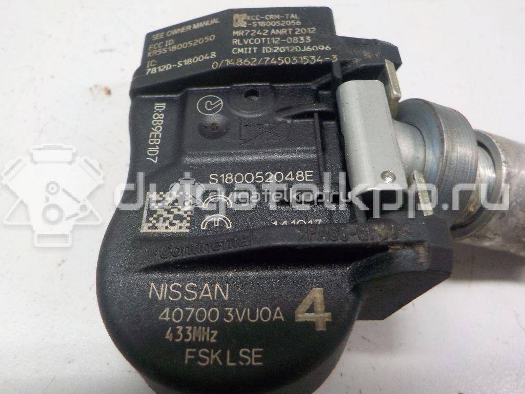 Фото Датчик давления в шине  407003VU0A для Nissan Primera / Micra / Cabstar / Navara / Np300 {forloop.counter}}