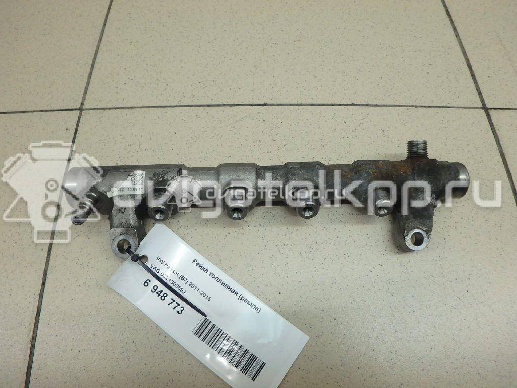 Фото Рейка топливная (рампа) для двигателя CFFB для Audi A3 / Q3 8U 140 л.с 16V 2.0 л Дизельное топливо 03L130089J {forloop.counter}}