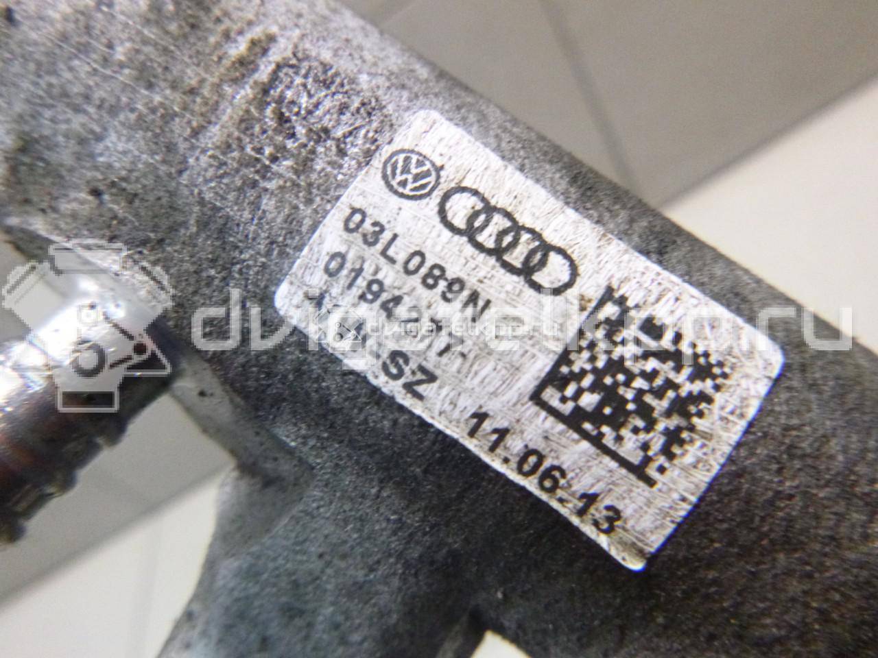 Фото Рейка топливная (рампа) для двигателя CFFB для Audi A3 / Q3 8U 140 л.с 16V 2.0 л Дизельное топливо 03L130089J {forloop.counter}}